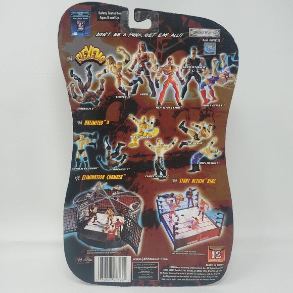 WWE Triple H NEW Flex’ems Jakks Pacific World Wrestling 2003 Action Figure - Picture 2 of 12